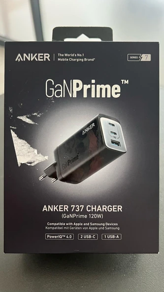 Anker 737 Şarj Cihazı (GaNPrime 120W) - 2