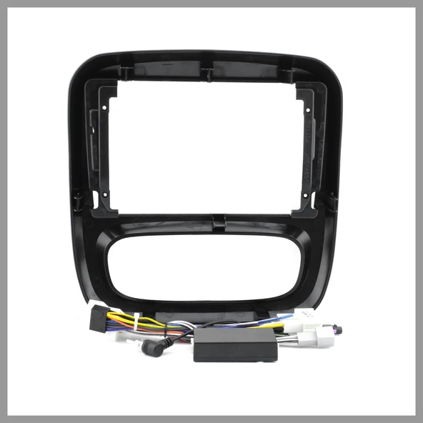 Renault Traffic/OPEL VIVARA 2015-2021 UYUMLU 9 INC ANDROID MULTİMEDYA ÇERÇEVESİ-SOKET-CANBUS ürün görseli 1