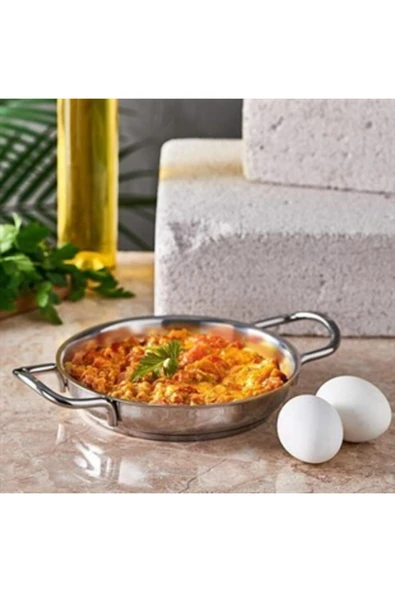 Altınbaşak  Çelik Yumurta Sahanı 20cm - Resim 4