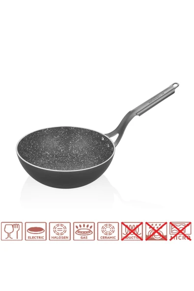 Altınbaşak  Regal Granit Kızartma Tavası 32cm - 3