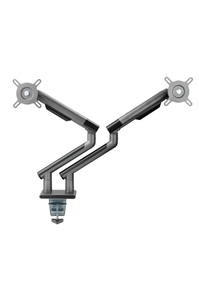Twisted Minds TM-49-C012-G PREMİUM MEKANİK AMORTİSÖR 17"- 32" MAX 2X 9KG İKİLİ MONİTÖR KOLU - 2