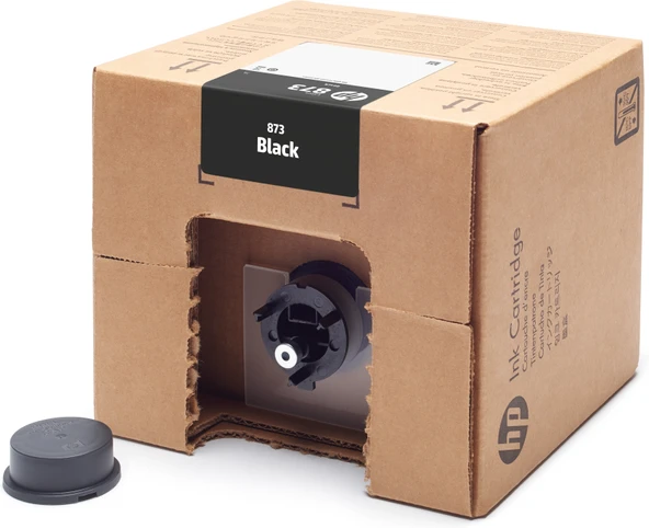 Feyza Bilişim HP 873Y 3 litrelik Black Latex Orijinal Mürekkep Kartuşu (4UV38A) ürün görseli