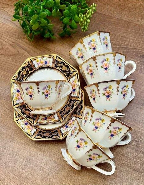 Royking 6'lı Kahve Fincan Takımı KNG 017