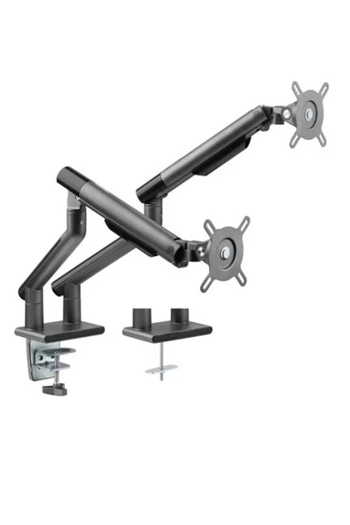 Twisted Minds TM-49-C012-G PREMİUM MEKANİK AMORTİSÖR 17"- 32" MAX 2X 9KG İKİLİ MONİTÖR KOLU - 3