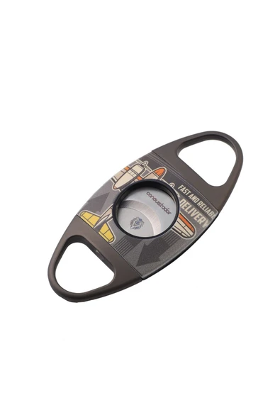 Conquistador Çift Taraflı Özel Tasarım Puro Makası - 6