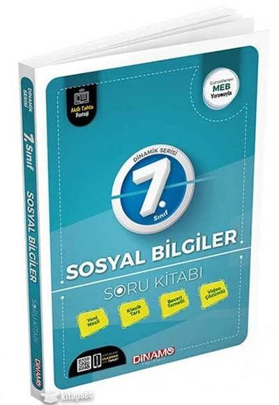 7. Sınıf Sosyal Bilgiler Soru Kitabı Video Çözümlü Dinamo Yayınları