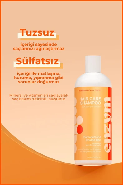 Kuru, Yıpranmış Ve Işlem Görmüş Saçlar Için Saç Bakım Şampuanı 400 ml - 5