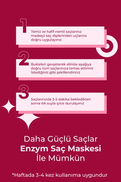 Kıvırcık ve Dalgalı saçlar için Saç Bakım Maskesi 250 ml (bukle belirginleştirici) - Resim 5