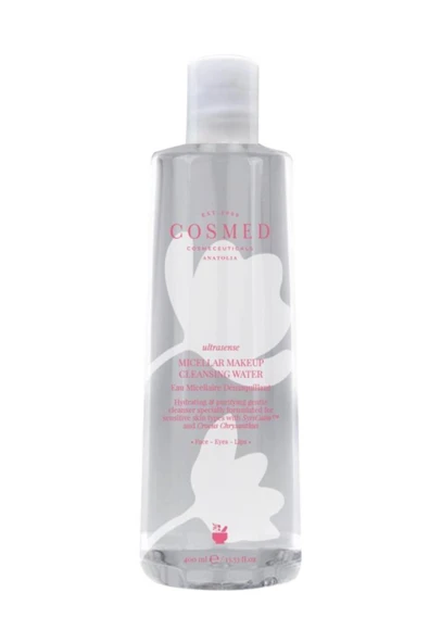 Cosmed Micellar Ultrasense 400 ml Makyaj Temizleme Suyu