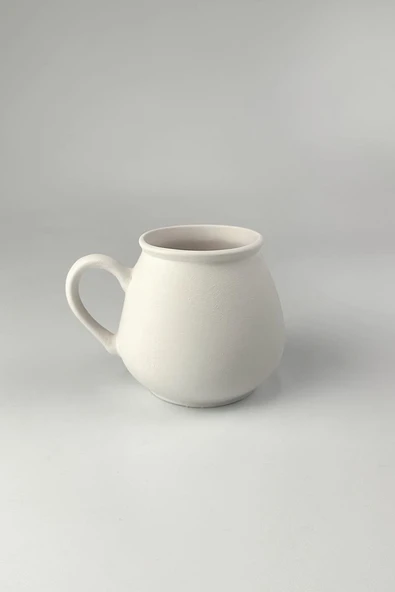 Verona Kupa - Seramik Bisküvi 8'li (Ham Ürün) - Resim 2