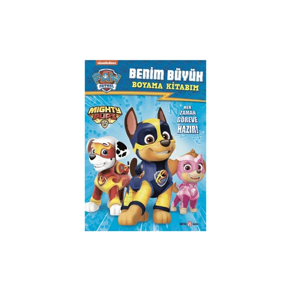 Paw Patrol - Benim Buyuk Boyama Kitabim