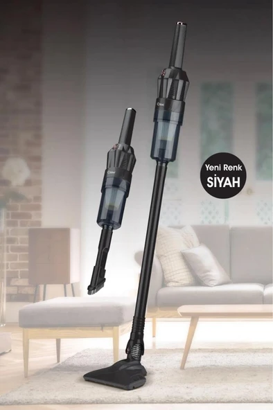 Kvc-4108 Dikey Elektrikli Süpürge - Yeni Siyah Renk -