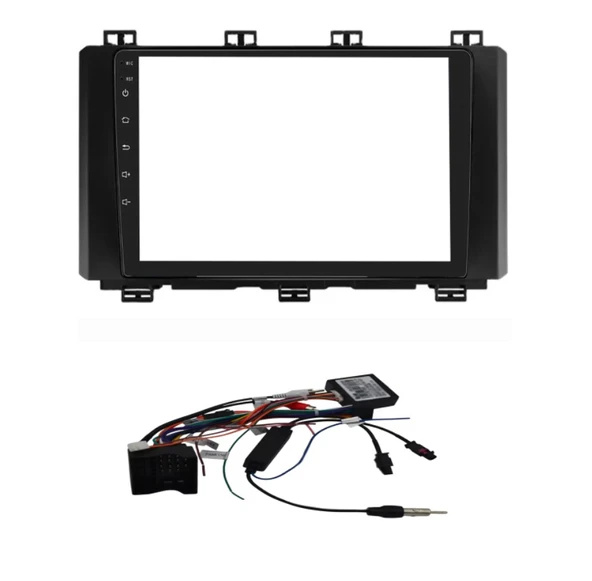 SEAT ATECA 2016-2021 UYUMLU SİYAH 9 INC ANDROID MULTİMEDYA ÇERÇEVESİ - SOKET-CANBUS ürün görseli 1