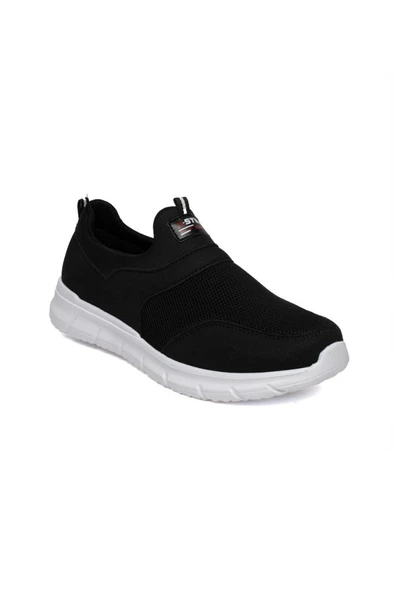 Xstep 075-25 Anorak Slip On Erkek Senaker Siyah Beyaz