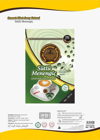 Tarihi Adıyaman Kahvecisi Sütlü Menengiç Kahvesi 200GR - 2