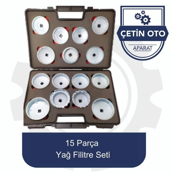 15 Parca Yağ Filitre Seti ürün görseli