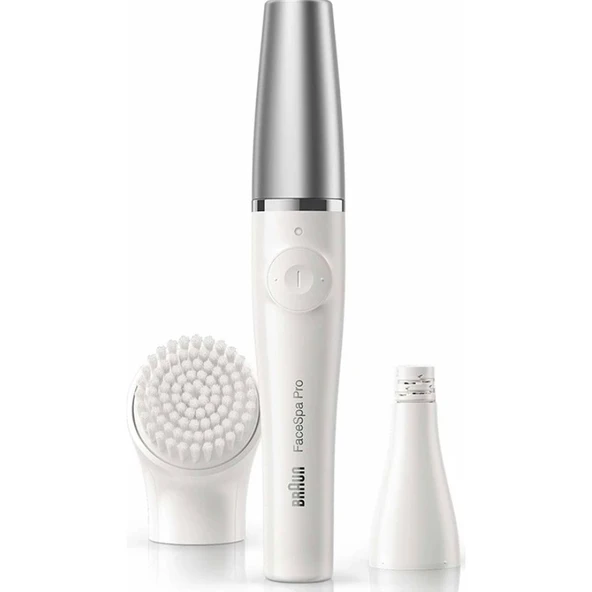 Braun Facespa Pro 910 Şarjlı Yüz Epilatörü Beyaz/gümüş