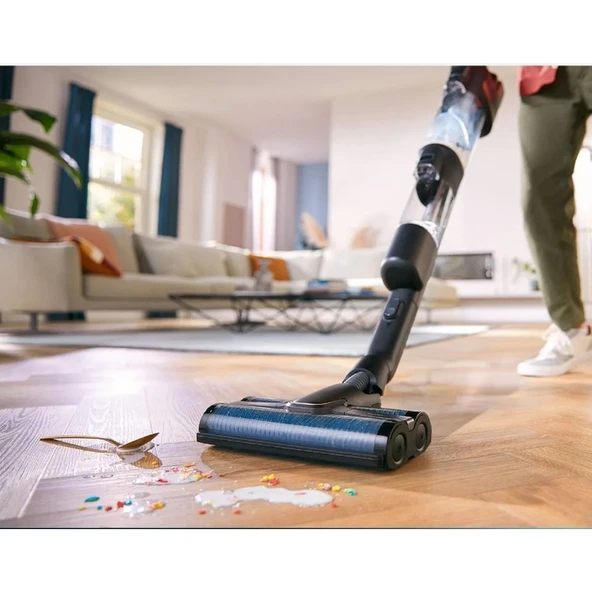 Philips XW9383/01 Aqua Trio 3'ü 1 Arada (Islak, Kuru ve Moplu) Sarjlı ve Kablosuz Dik Süpürge - Resim 2