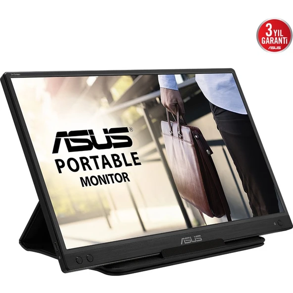 Asus 15.6" Zenscreen MB166C 60Hz 5ms (Typec + Usb) 1920X1080 IPS Mat Taşınabilir USB Monitör - 2