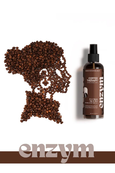 Doğal Kahve Toniği Saç (dökülme karşıtı, onarıcı) ve Cilt Bakımı (ton eşitleme, antioksidan) 200 ml - Resim 6