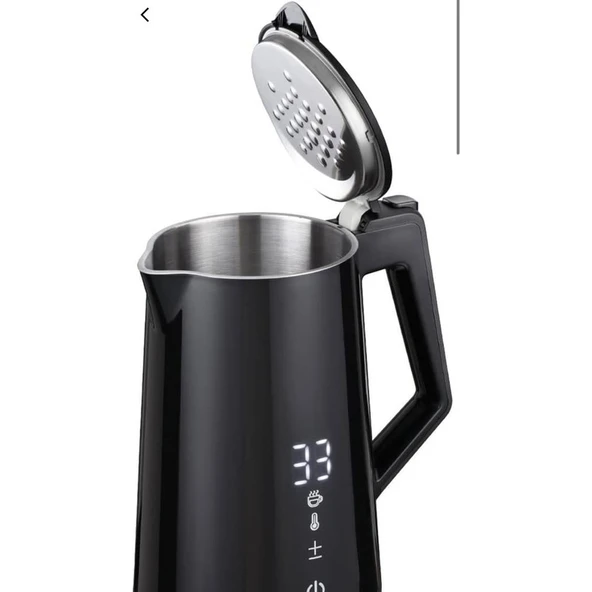 Homend Smart Heatrow 1616H Dokunmatik, Çift Duvarlı, Paslanmaz Çelik, Sessiz Cool Touch, Xl Su Isıtıcı Wi-Fi ile Kontrol
