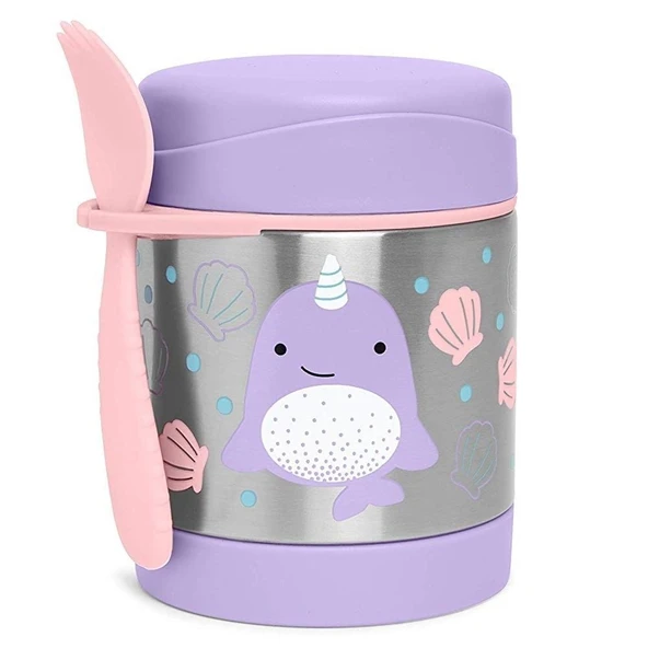 Skip Hop Zoo Paslanmaz Çelik Termos 325ml Narwhal