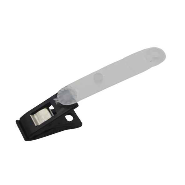 Mapi Plastik Maşa Klips Siyah 100 Adet 9100301 - 3