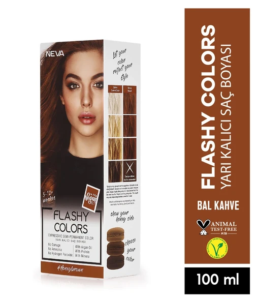 FLASHY COLORS SET 100ML BAL KAHVE