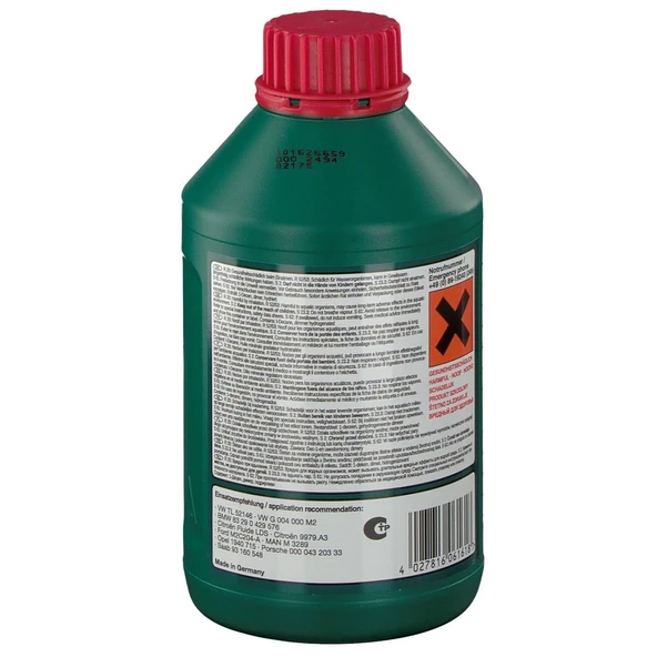 Febi 06161 Yeşil Hidrolik Direksiyon Yağı 1 Litre Ü.T. 2024 - Resim 2