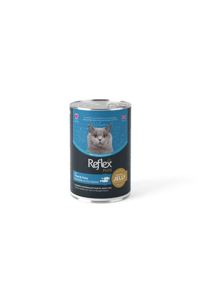 Reflex Plus Ton ve Alabalıklı Kedi Konserve Maması 400 Gr