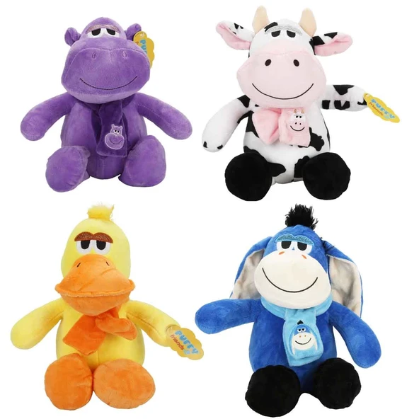 Eğlenceli Peluş Hayvanlar 25 cm S00004779 - 7