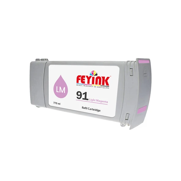 Feyink Hp 91 Light Magenta (M) Feyink Muadil Kartuş 775ml Designjet ürün görseli