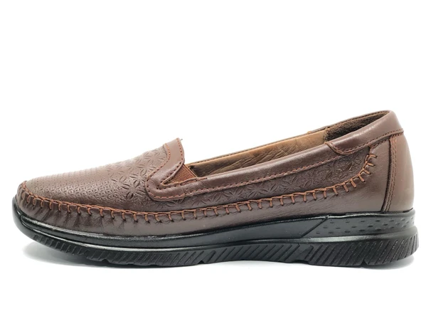 Forelli Eterna Hakiki Deri Ortopedik Comfort Kadın Casual Ayakkabı - 4