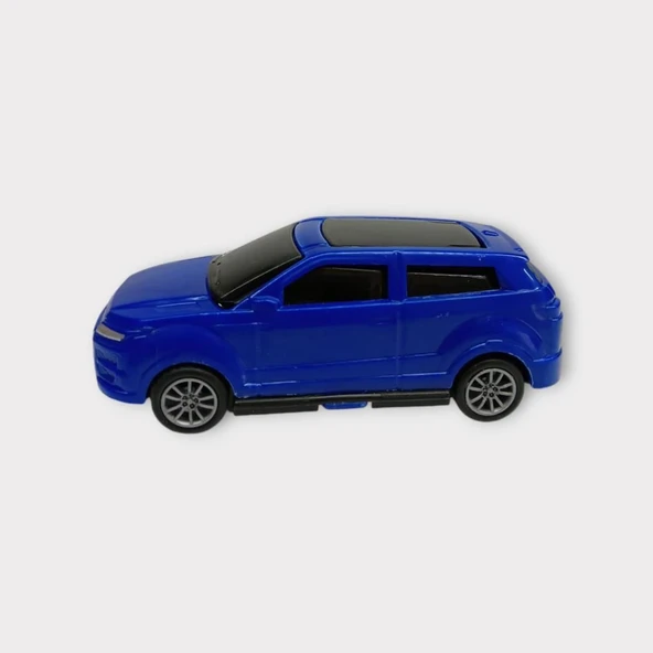 Çek Bırak Arabalar 10 Cm - Mavi Hatchback - Resim 3