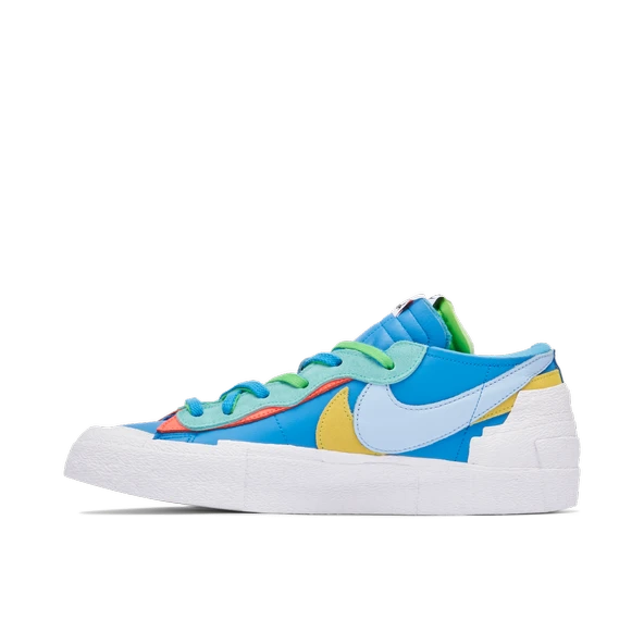 Nike Blazer Low Sacai KAWS Neptune Blue - 4
