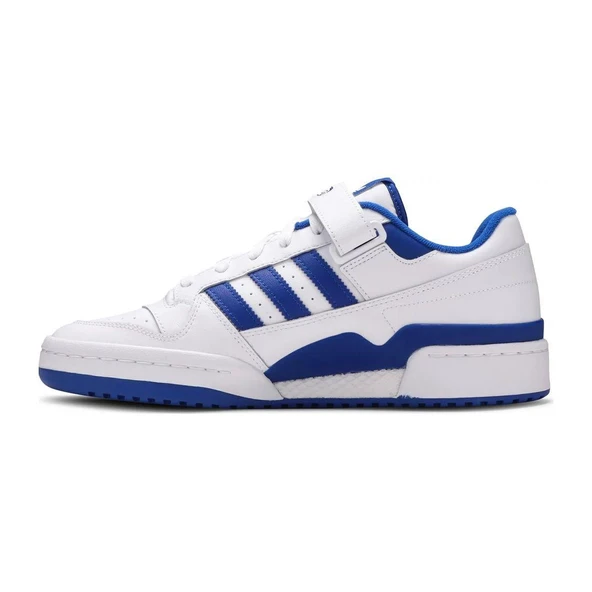 Adidas Forum Low White Royal Blue - 2