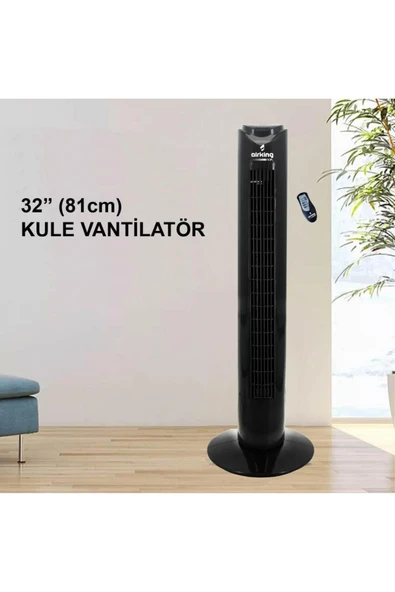Noa Uzaktan Kumandalı 130w Kule Tipi Vantilatör - 2