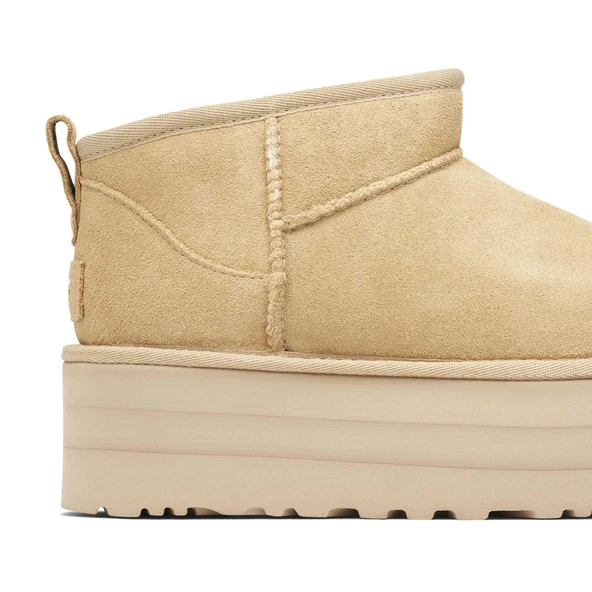 Ugg UGG Classic Ultra Mini Platform Brown Driftwood Womens - 3