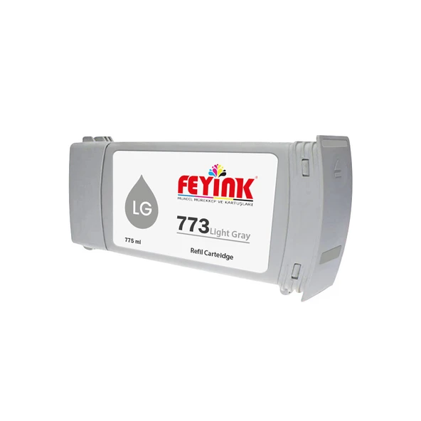Feyink HP 773 Light Gray (LG) Feyink Muadil Kartuş 775ml Designjet ürün görseli