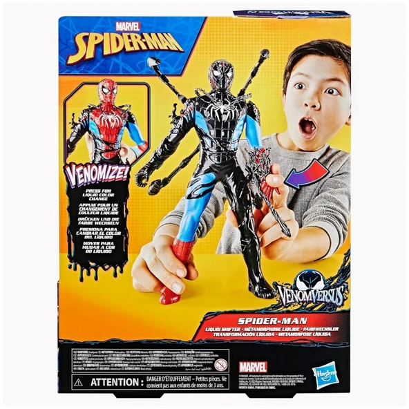 Spider-man Venom Versus Liquid Shifter Figür - 11