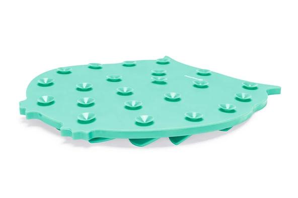 Beeztees Yavru Köpek Mama Yeme Oyuncağı, Baykuş Şeklinde, Silikon, Yeşil, 30x28cm - Resim 6