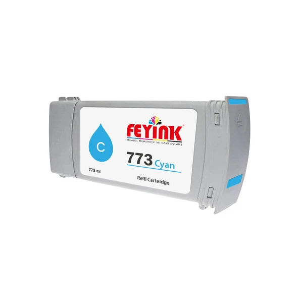 Feyink Hp 773 Cyan (C) Feyink Muadil Kartuş 775ml Designjet ürün görseli