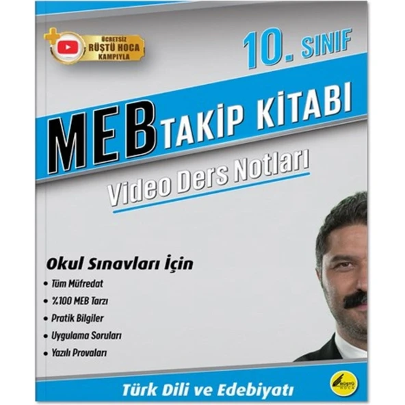 10. Sınıf Türk Dili ve Edebiyatı Meb Takip Kitabı - Rüştü Hoca