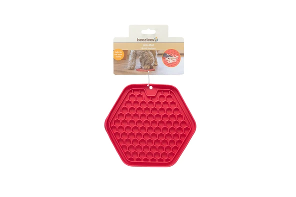 Beeztees Yavru Köpek Yaş Mama Yeme Oyuncağı, Sekizgen Şeklinde, Silikon, Pembe, 23x20cm - Resim 10