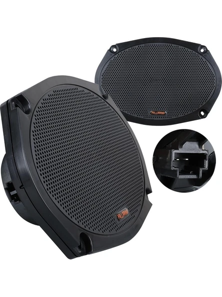 Fullsound K-6934 6X9'' 250 Watt 4 Ohm Oval Oto Hoparlör (2'li Takım)