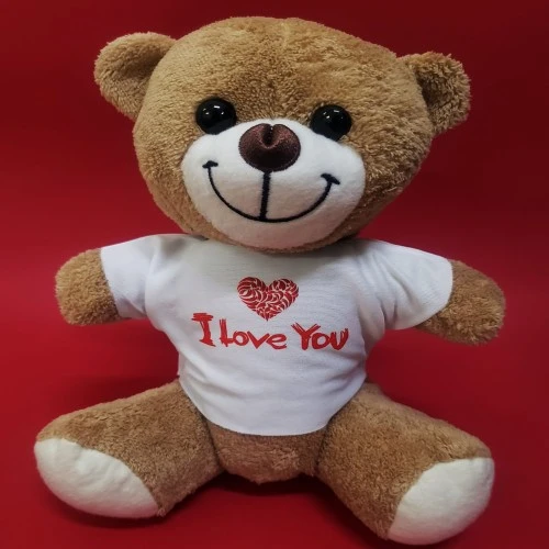 I Love You Tişörtlü Ayı TdrTR