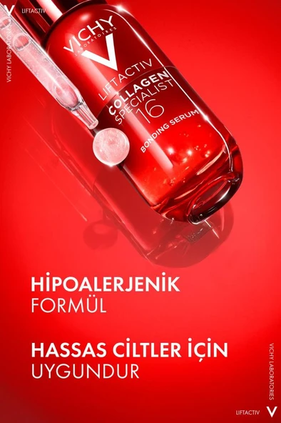 Vichy Liftactiv Collagen Specialist 16 Bonding Serum 30 Ml-SKT:12/2027 - Resim 5