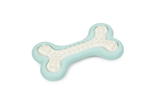 Beeztees Yavru Köpek Diş Oyuncağı, İçi Dolu Halka, Kauçuk, Yeşil, 10cm ürün görseli