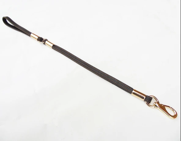 Köpek Kalın Deri Dikişli Uzatma Gezdirme Kayış Tasma 72Cm H069