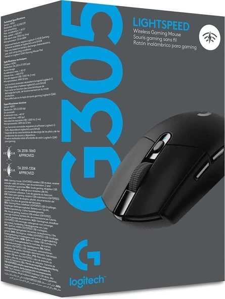 Logitech G305 Lightspeed Optik Kablosuz Oyuncu Mouse Siyah 910-005283 - 7